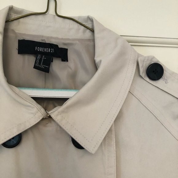 Taupe Trench Coat - Picture 5 of 8